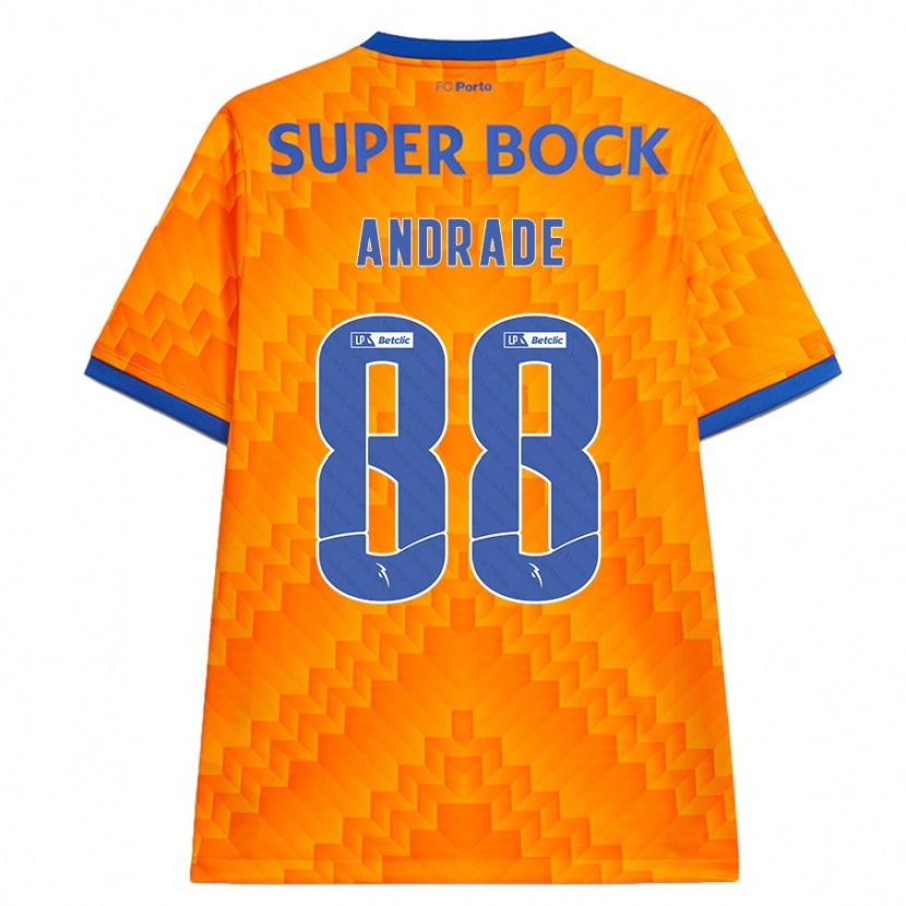 Danxen Damen Domingos Andrade #88 Orange Auswärtstrikot Trikot 2024/25 T-Shirt
