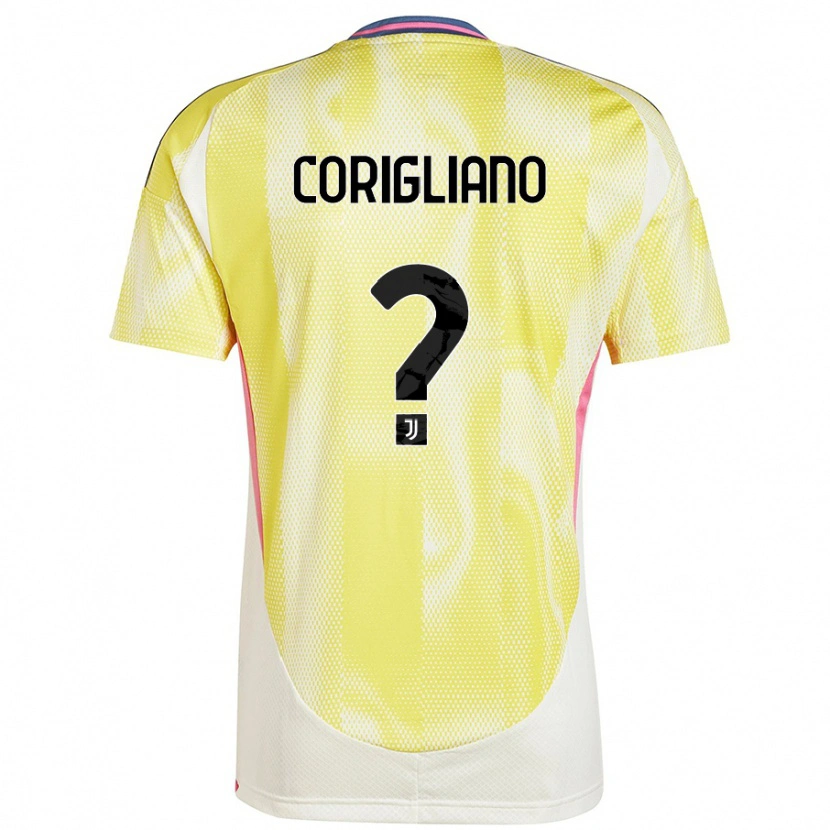 Danxen Damen Thomas Corigliano #0 Solargelb Auswärtstrikot Trikot 2024/25 T-Shirt