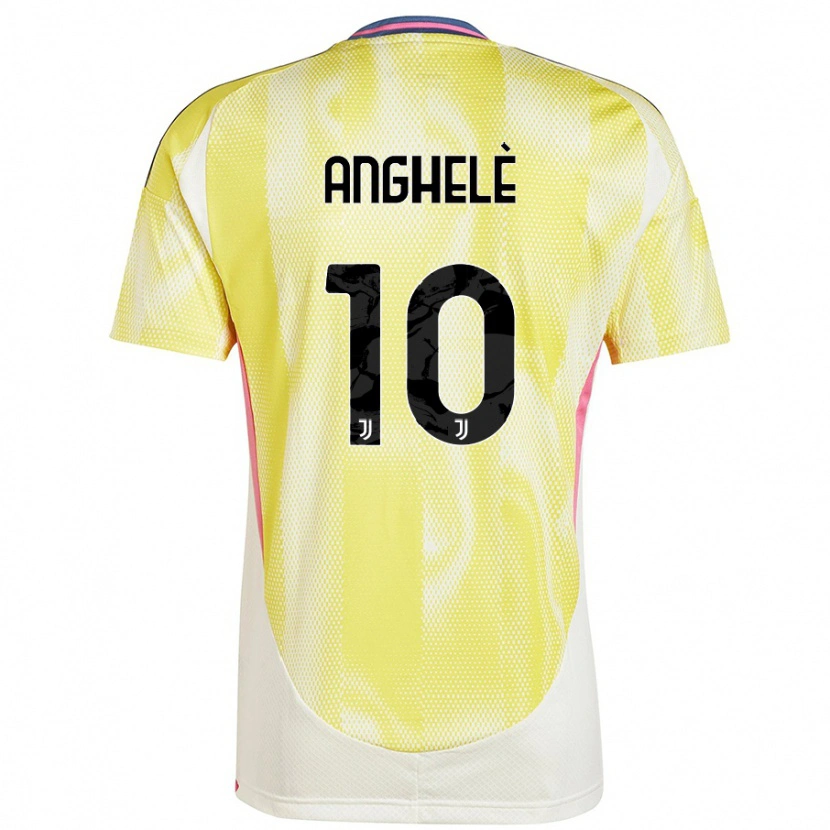 Danxen Damen Lorenzo Anghelè #10 Solargelb Auswärtstrikot Trikot 2024/25 T-Shirt