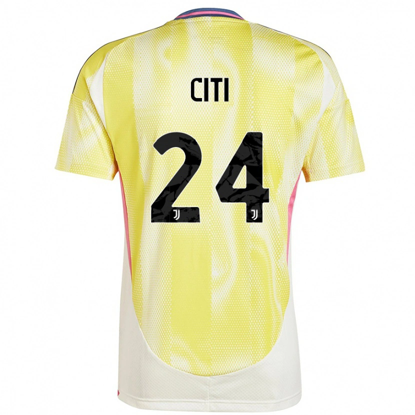 Danxen Damen Alessandro Citi #24 Solargelb Auswärtstrikot Trikot 2024/25 T-Shirt