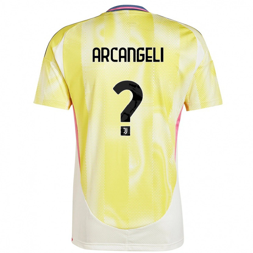 Danxen Damen Nicole Arcangeli #0 Solargelb Auswärtstrikot Trikot 2024/25 T-Shirt