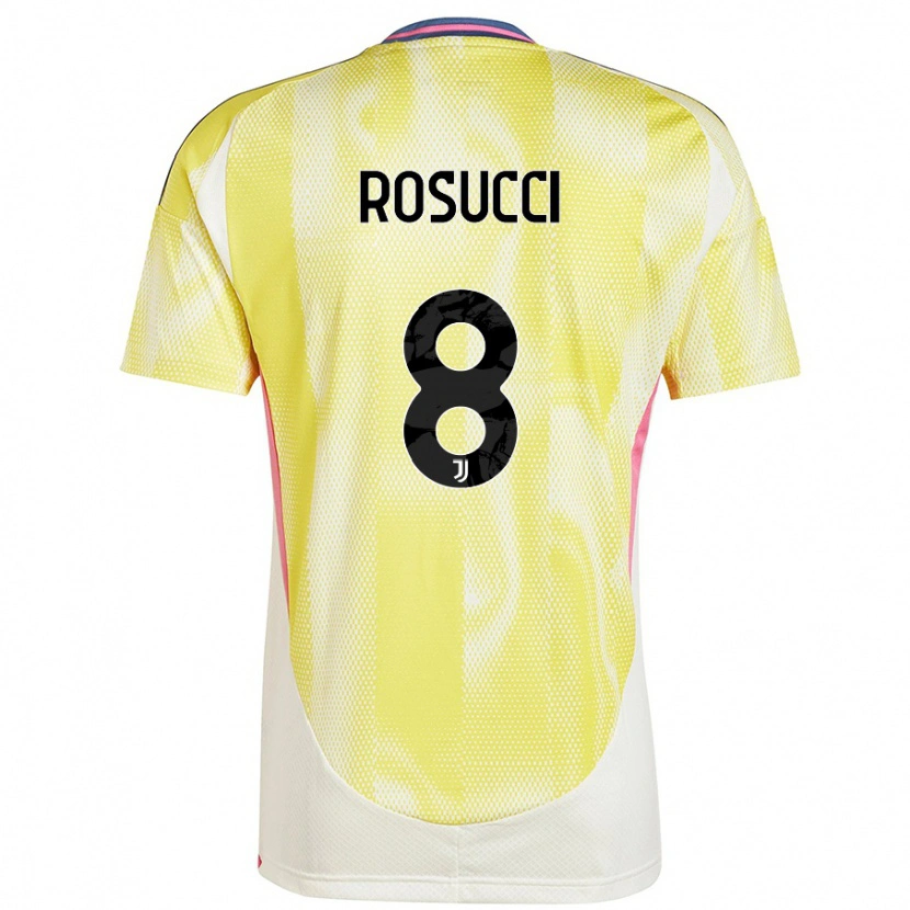 Danxen Damen Martina Rosucci #8 Solargelb Auswärtstrikot Trikot 2024/25 T-Shirt