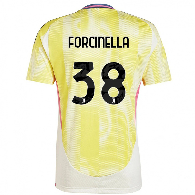 Danxen Damen Camilla Forcinella #38 Solargelb Auswärtstrikot Trikot 2024/25 T-Shirt