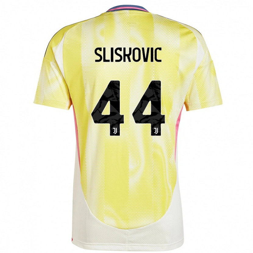 Danxen Damen Gloria Slišković #44 Solargelb Auswärtstrikot Trikot 2024/25 T-Shirt