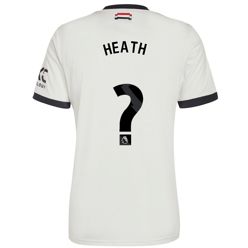 Danxen Damen Fred Heath #0 Cremeweiß Ausweichtrikot Trikot 2024/25 T-Shirt