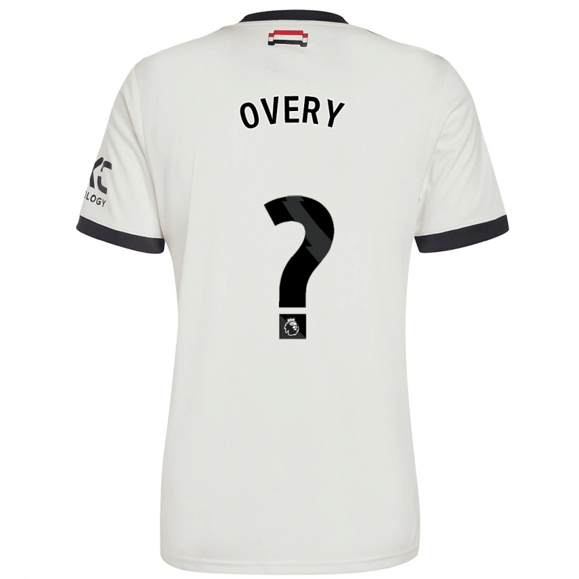 Danxen Damen James Overy #0 Cremeweiß Ausweichtrikot Trikot 2024/25 T-Shirt