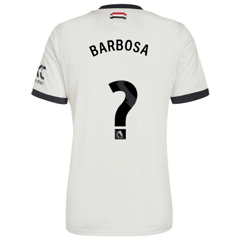 Danxen Damen Neithan Barbosa #0 Cremeweiß Ausweichtrikot Trikot 2024/25 T-Shirt