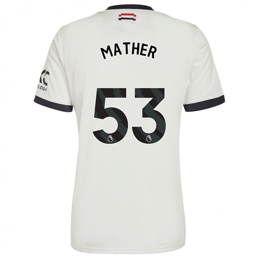 Danxen Damen Sam Mather #53 Cremeweiß Ausweichtrikot Trikot 2024/25 T-Shirt