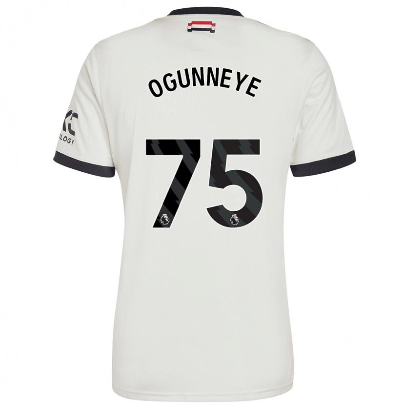Danxen Damen Habeeb Ogunneye #75 Cremeweiß Ausweichtrikot Trikot 2024/25 T-Shirt