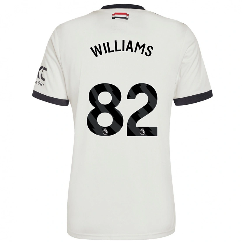 Danxen Damen Ethan Williams #82 Cremeweiß Ausweichtrikot Trikot 2024/25 T-Shirt