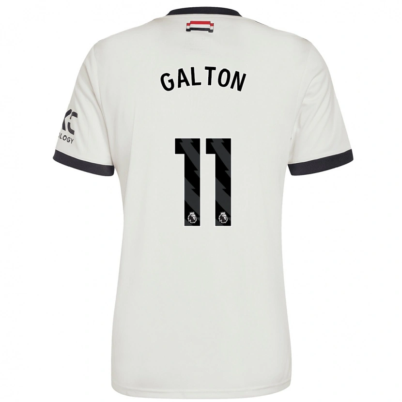 Danxen Damen Leah Galton #11 Cremeweiß Ausweichtrikot Trikot 2024/25 T-Shirt