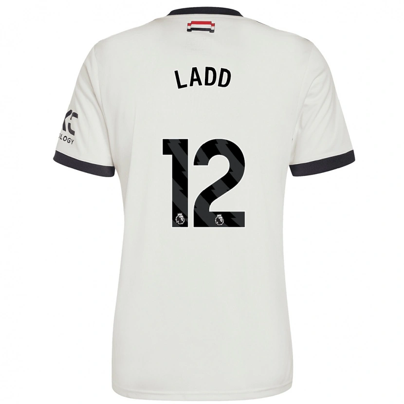 Danxen Damen Hayley Ladd #12 Cremeweiß Ausweichtrikot Trikot 2024/25 T-Shirt