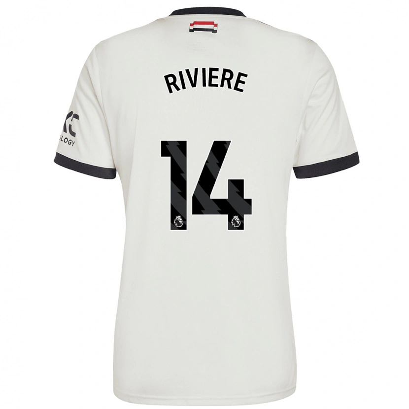 Danxen Damen Jayde Riviere #14 Cremeweiß Ausweichtrikot Trikot 2024/25 T-Shirt