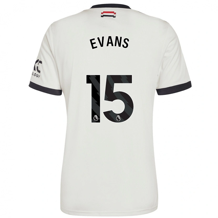 Danxen Damen Gemma Evans #15 Cremeweiß Ausweichtrikot Trikot 2024/25 T-Shirt