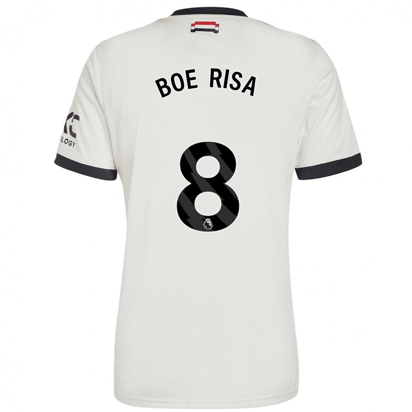 Danxen Damen Vilde Boe Risa #8 Cremeweiß Ausweichtrikot Trikot 2024/25 T-Shirt