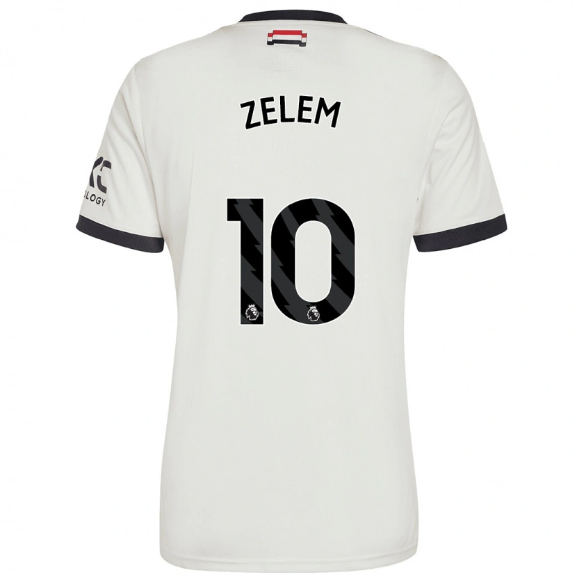 Danxen Damen Katie Zelem #10 Cremeweiß Ausweichtrikot Trikot 2024/25 T-Shirt