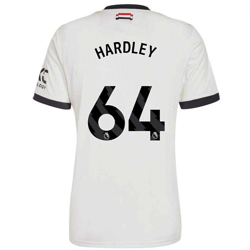 Danxen Damen Bjorn Hardley #64 Cremeweiß Ausweichtrikot Trikot 2024/25 T-Shirt