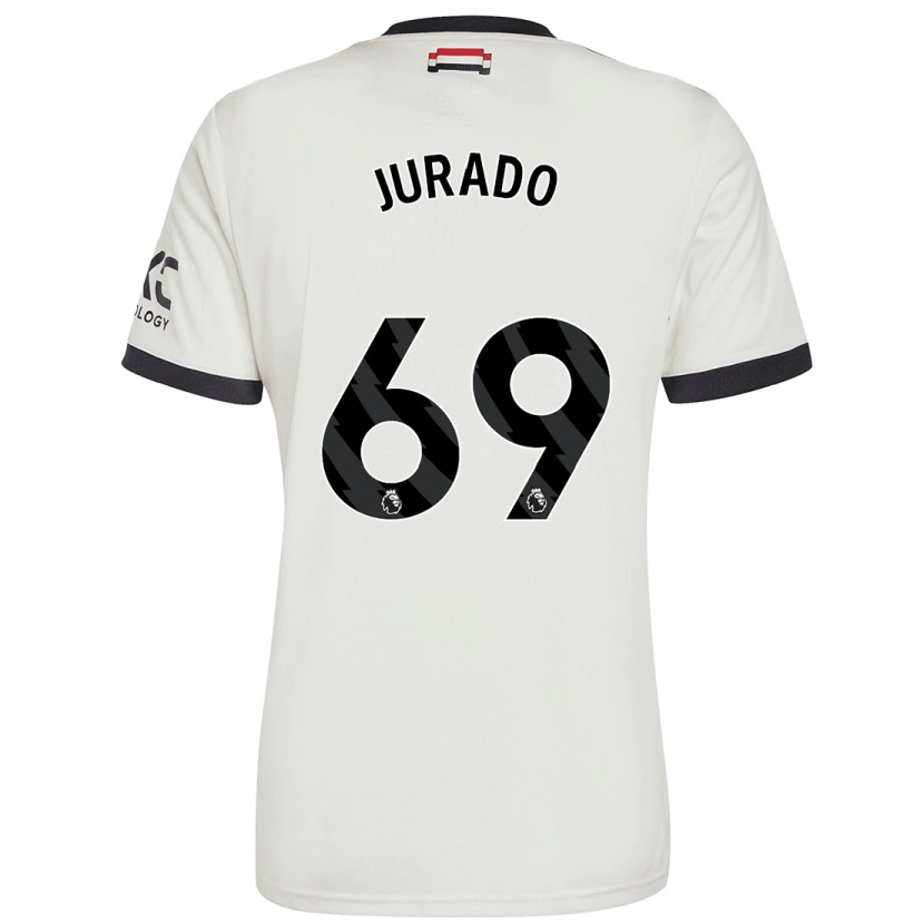 Danxen Damen Marc Jurado #69 Cremeweiß Ausweichtrikot Trikot 2024/25 T-Shirt