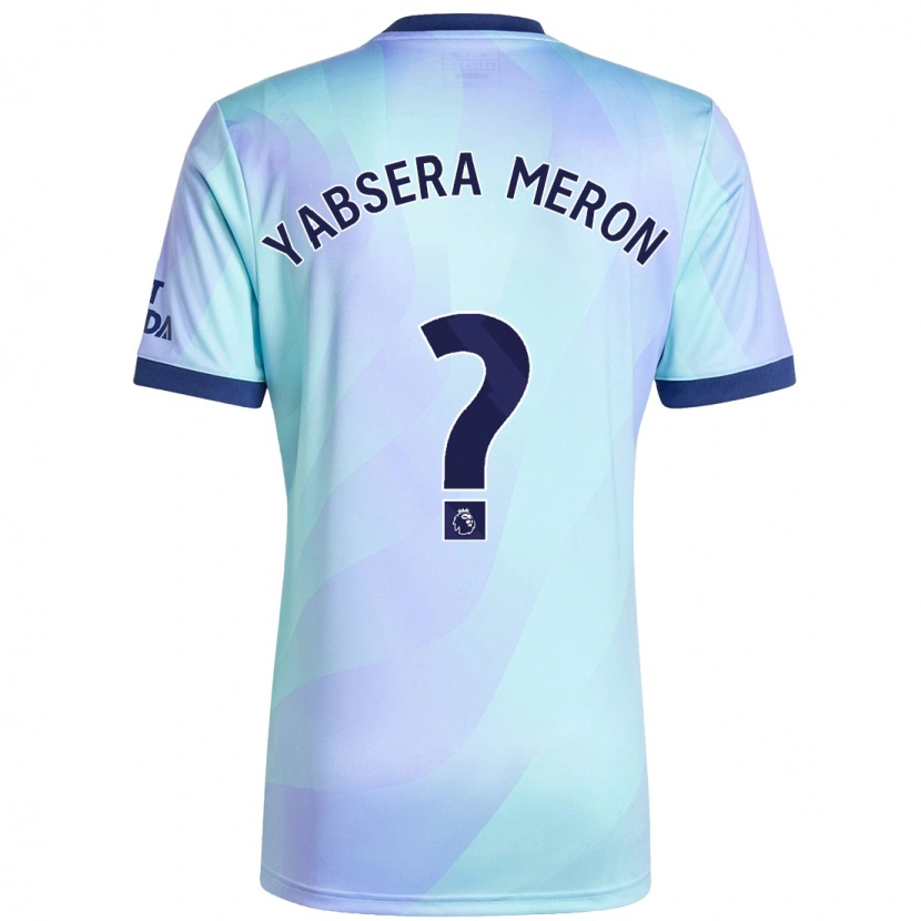 Danxen Damen Yabsera Meron #0 Aquamarin Ausweichtrikot Trikot 2024/25 T-Shirt