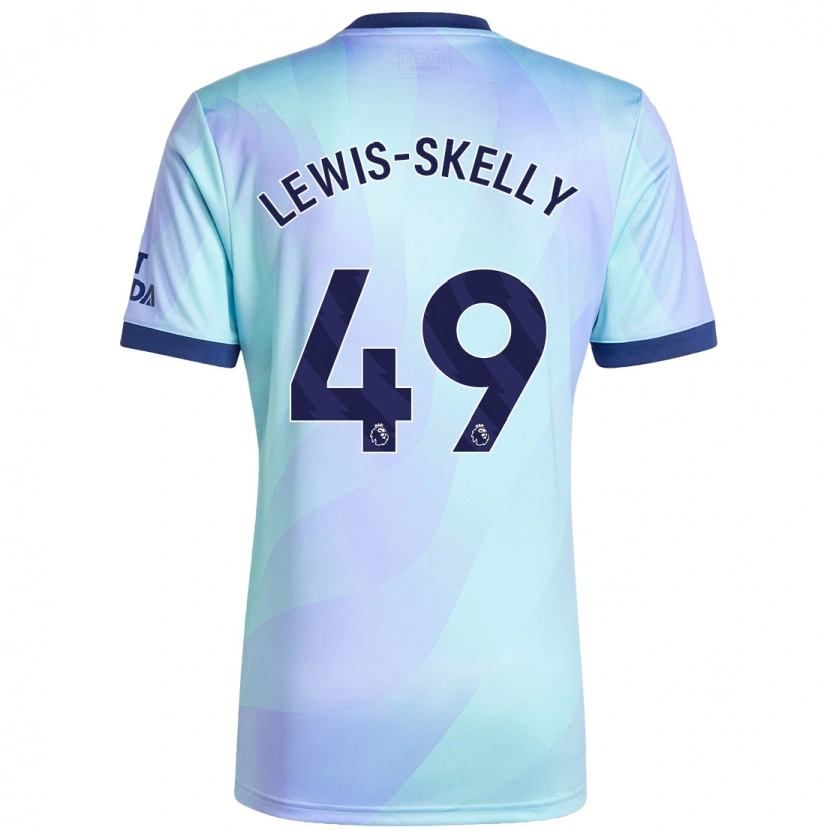 Danxen Damen Myles Lewis-Skelly #49 Aquamarin Ausweichtrikot Trikot 2024/25 T-Shirt
