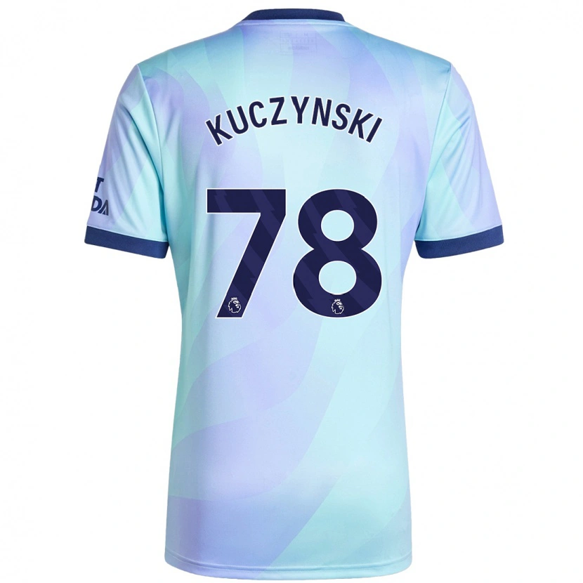 Danxen Damen Max Kuczynski #78 Aquamarin Ausweichtrikot Trikot 2024/25 T-Shirt