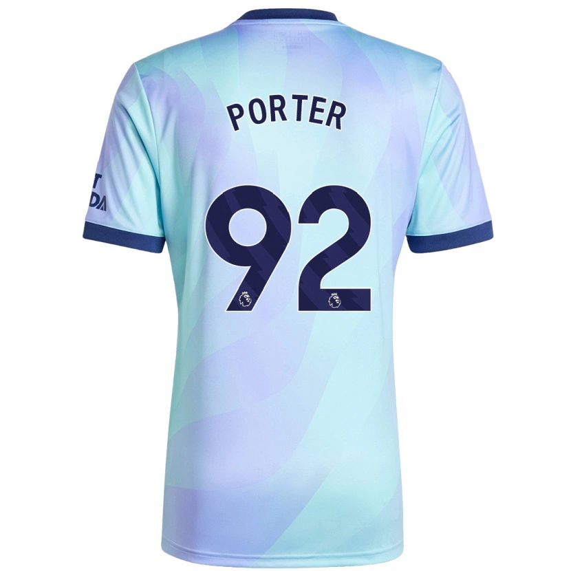 Danxen Damen Jack Porter #92 Aquamarin Ausweichtrikot Trikot 2024/25 T-Shirt