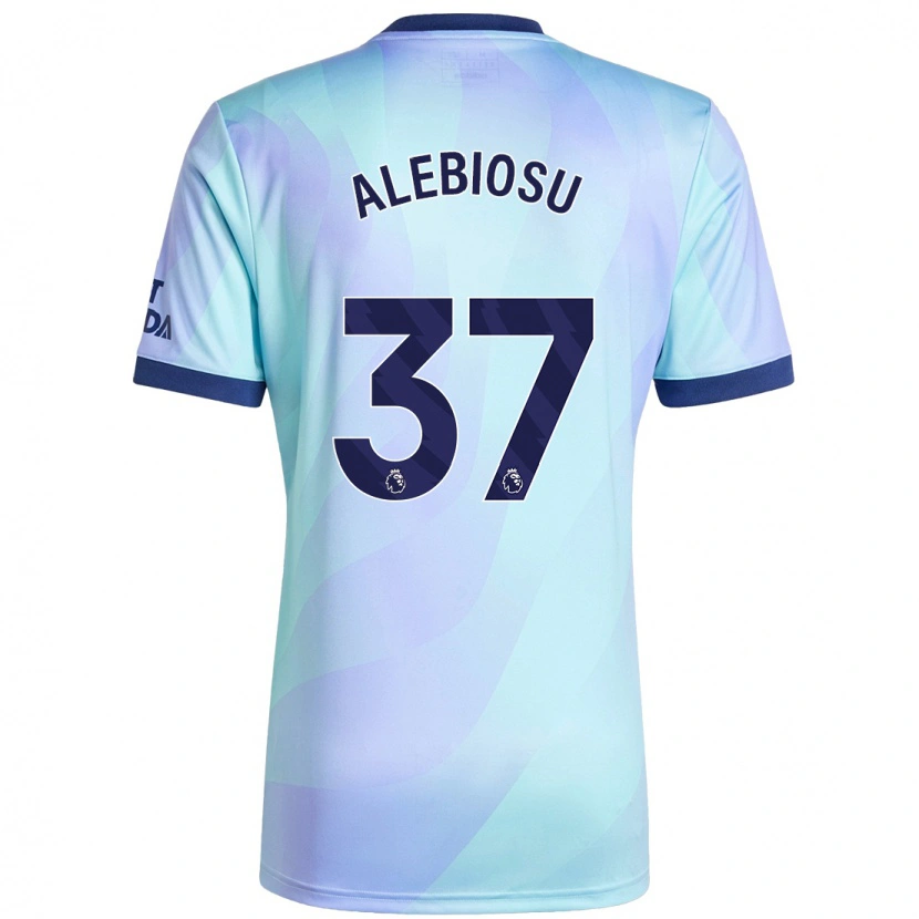 Danxen Damen Ryan Alebiosu #37 Aquamarin Ausweichtrikot Trikot 2024/25 T-Shirt