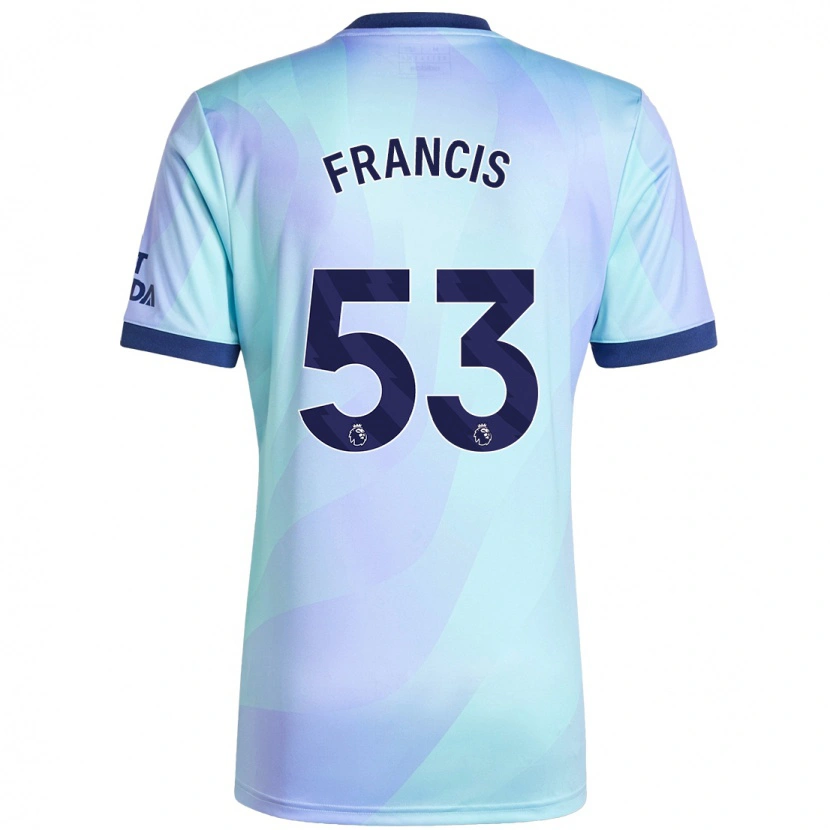 Danxen Damen Jack Henry-Francis #53 Aquamarin Ausweichtrikot Trikot 2024/25 T-Shirt