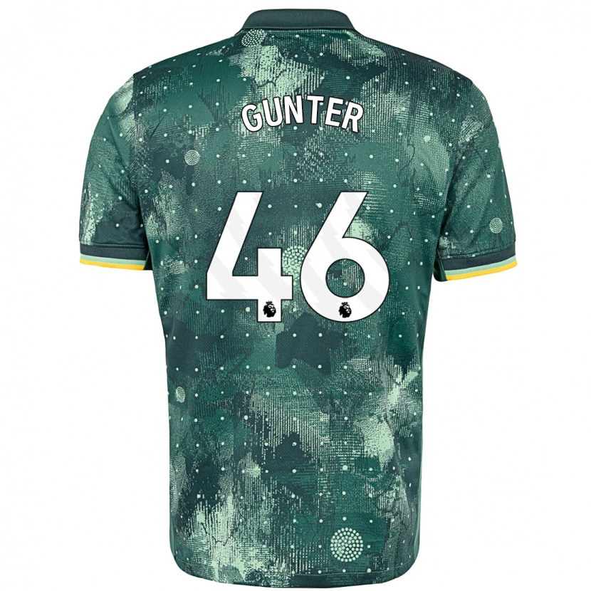 Danxen Damen Luca Gunter #46 Mintgrün Ausweichtrikot Trikot 2024/25 T-Shirt