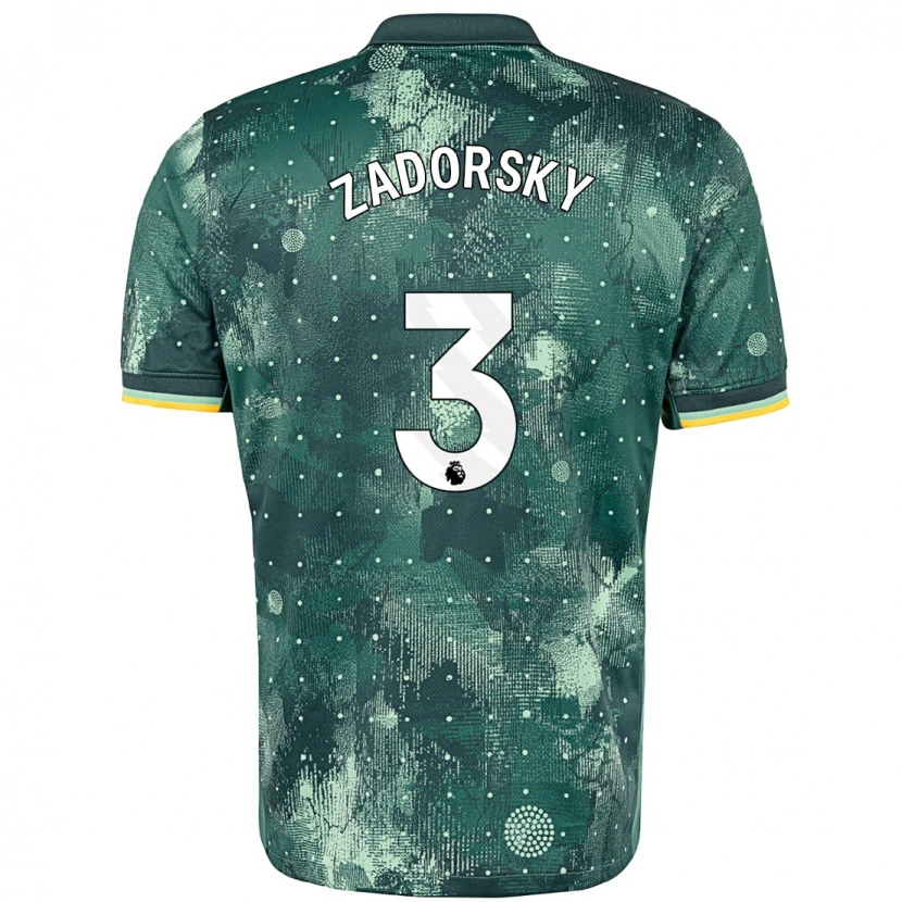 Danxen Damen Shelina Zadorsky #3 Mintgrün Ausweichtrikot Trikot 2024/25 T-Shirt