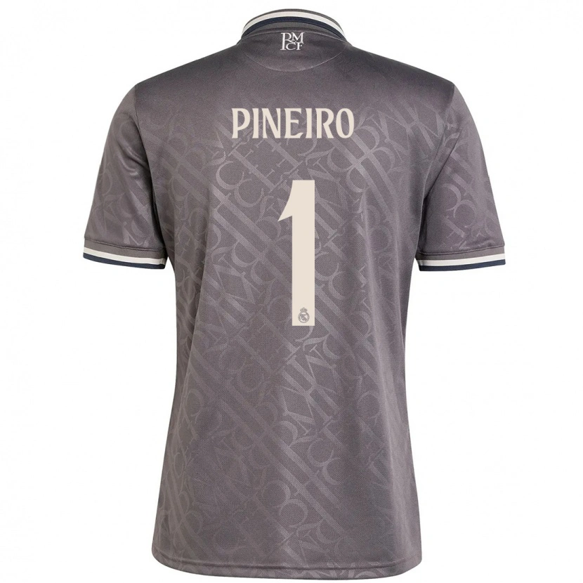 Danxen Damen Diego Piñeiro #1 Anthrazit Ausweichtrikot Trikot 2024/25 T-Shirt