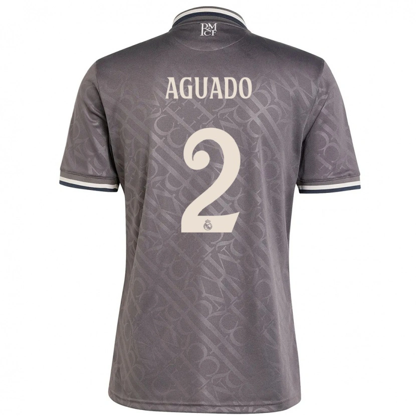 Danxen Damen Lorenzo Aguado #2 Anthrazit Ausweichtrikot Trikot 2024/25 T-Shirt