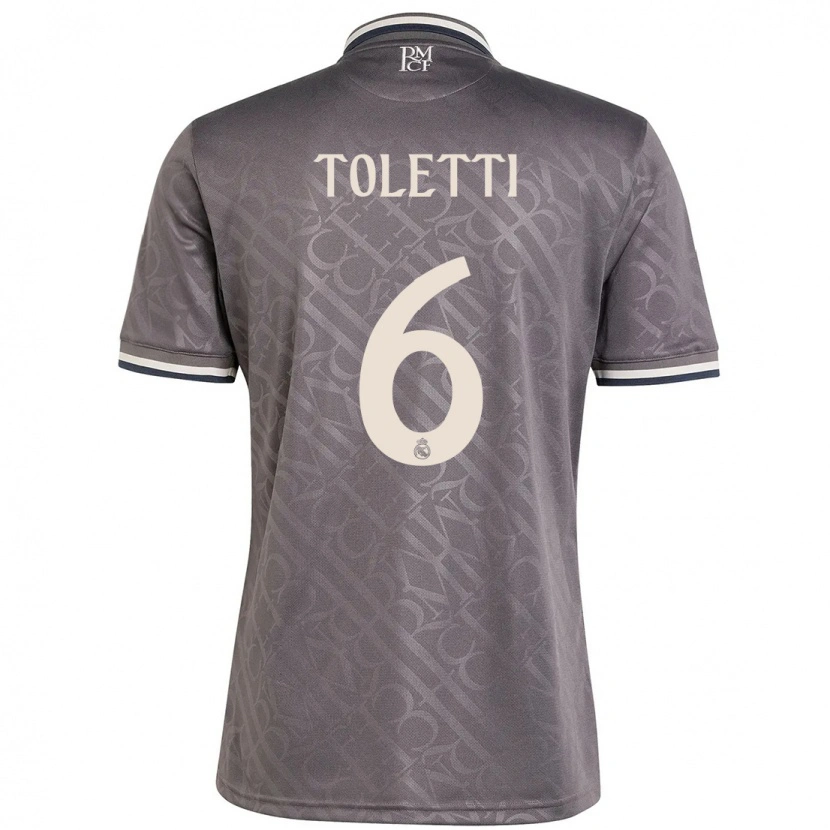 Danxen Damen Sandie Toletti #6 Anthrazit Ausweichtrikot Trikot 2024/25 T-Shirt