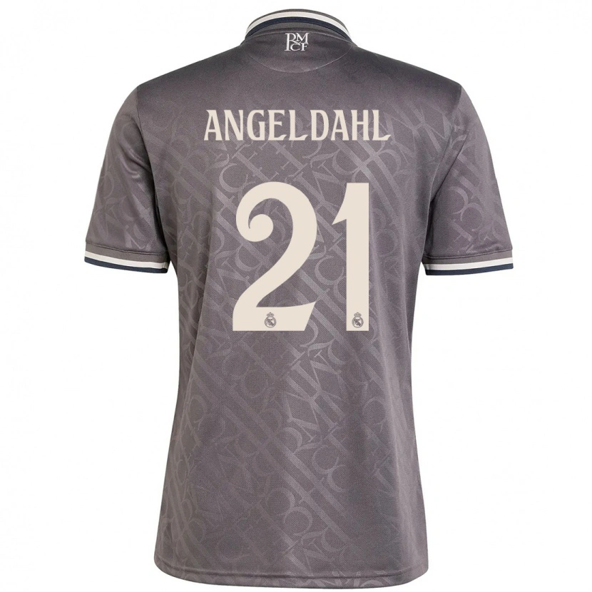 Danxen Damen Filippa Angeldahl #21 Anthrazit Ausweichtrikot Trikot 2024/25 T-Shirt