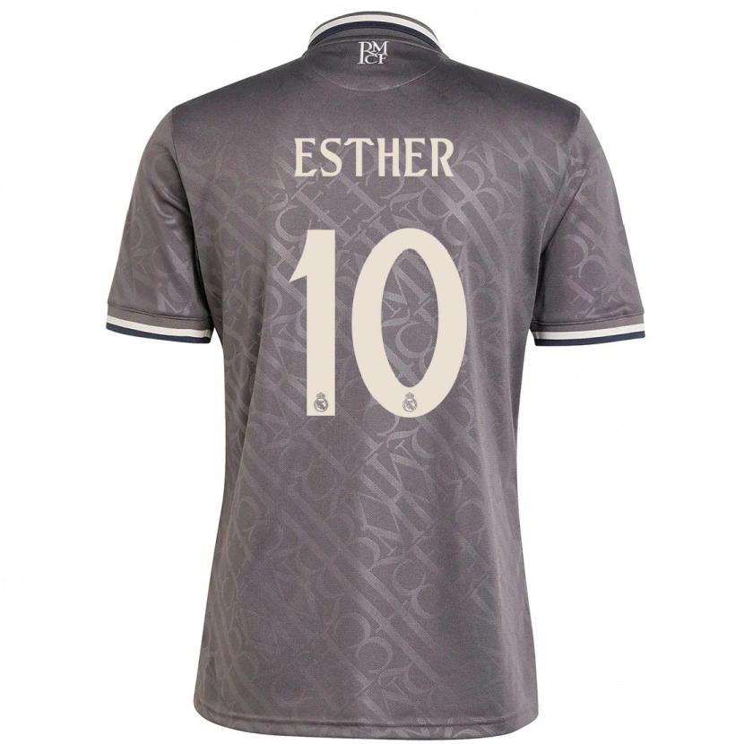 Danxen Damen Esther Gonzalez #10 Anthrazit Ausweichtrikot Trikot 2024/25 T-Shirt