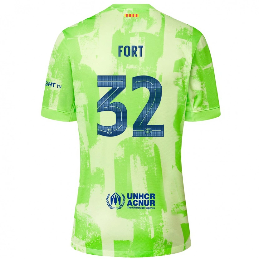 Danxen Damen Héctor Fort #32 Limettengrün Ausweichtrikot Trikot 2024/25 T-Shirt