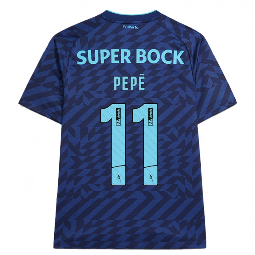 Danxen Damen Pepê #11 Marineblau Ausweichtrikot Trikot 2024/25 T-Shirt