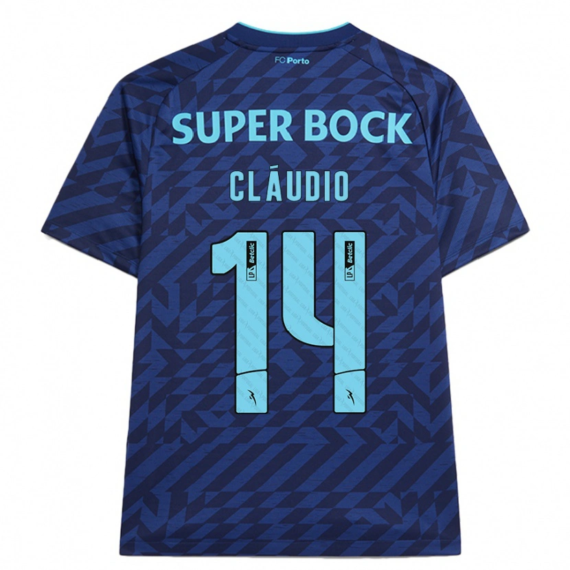 Danxen Damen Cláudio Ramos #14 Marineblau Ausweichtrikot Trikot 2024/25 T-Shirt