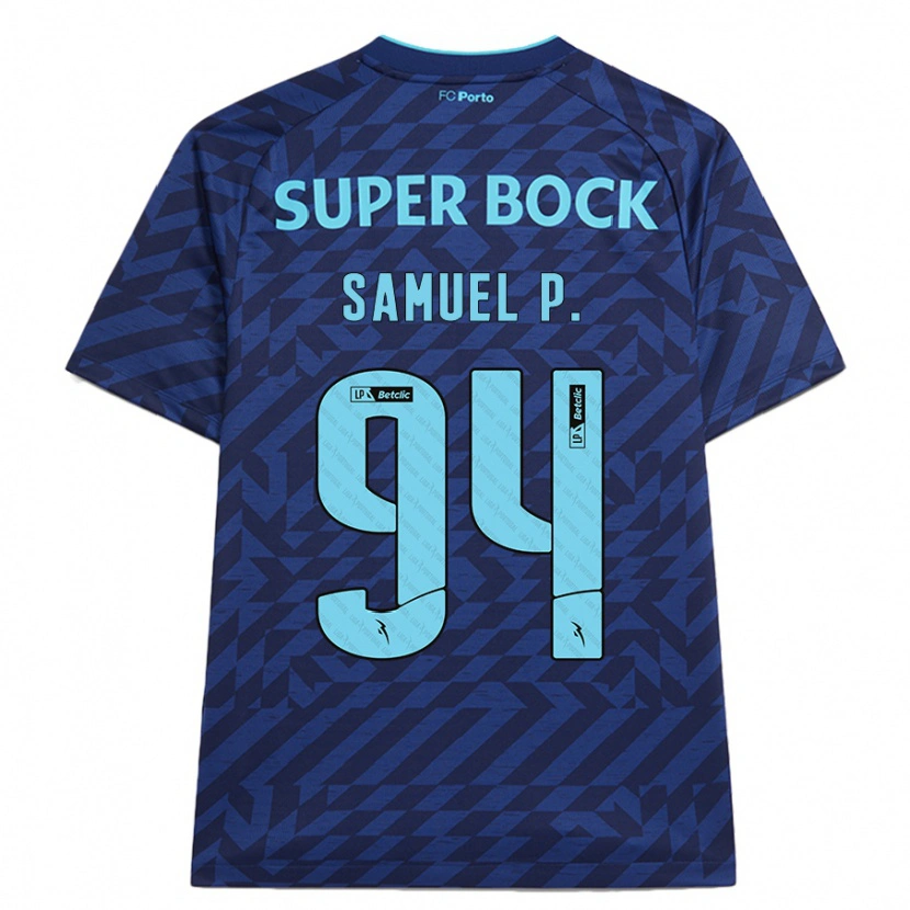 Danxen Damen Samuel Portugal #94 Marineblau Ausweichtrikot Trikot 2024/25 T-Shirt