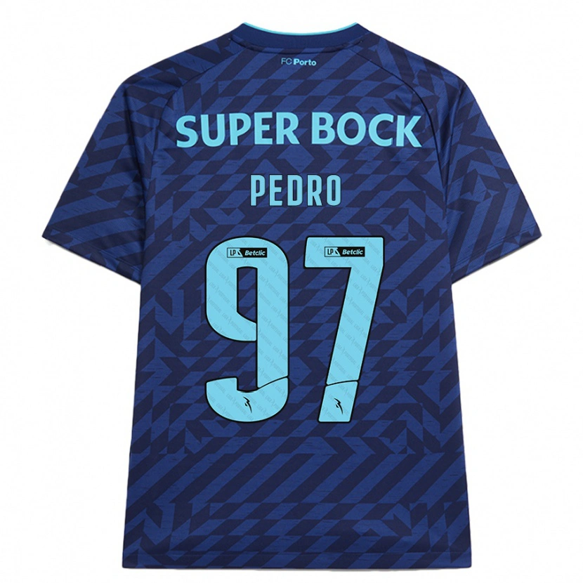 Danxen Damen Zé Pedro #97 Marineblau Ausweichtrikot Trikot 2024/25 T-Shirt