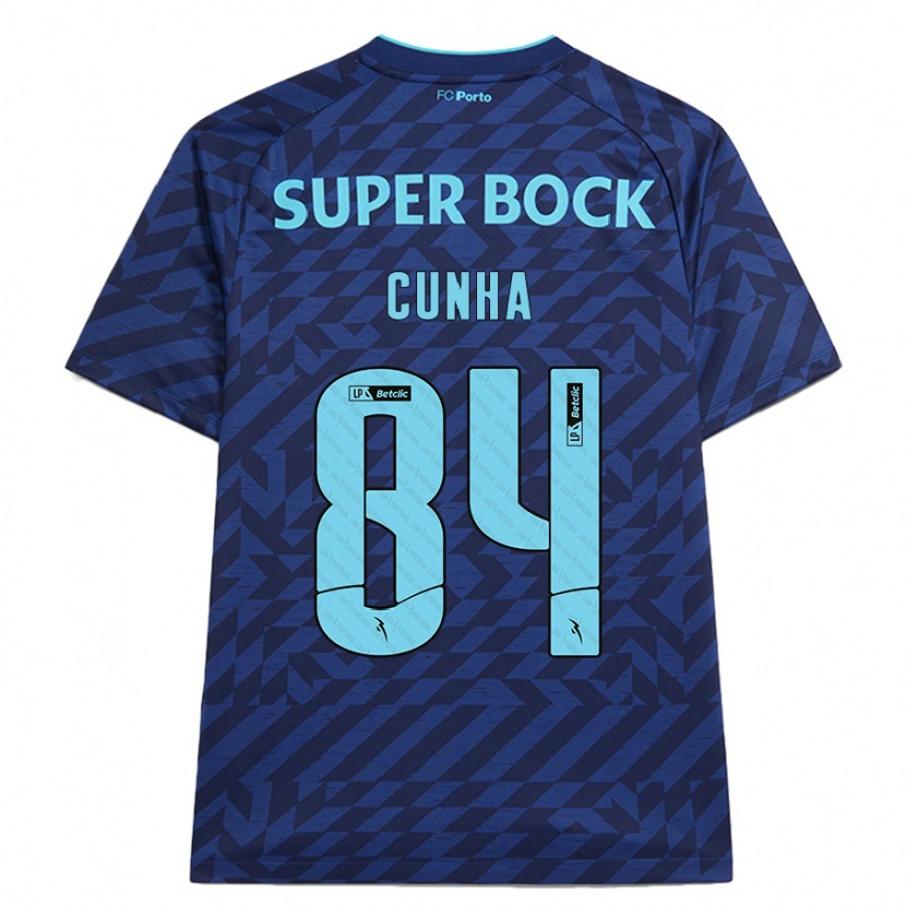 Danxen Damen Martim Cunha #84 Marineblau Ausweichtrikot Trikot 2024/25 T-Shirt