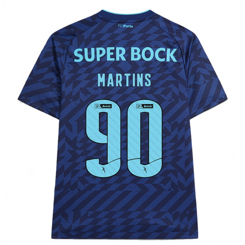 Danxen Damen Gil Martins #90 Marineblau Ausweichtrikot Trikot 2024/25 T-Shirt
