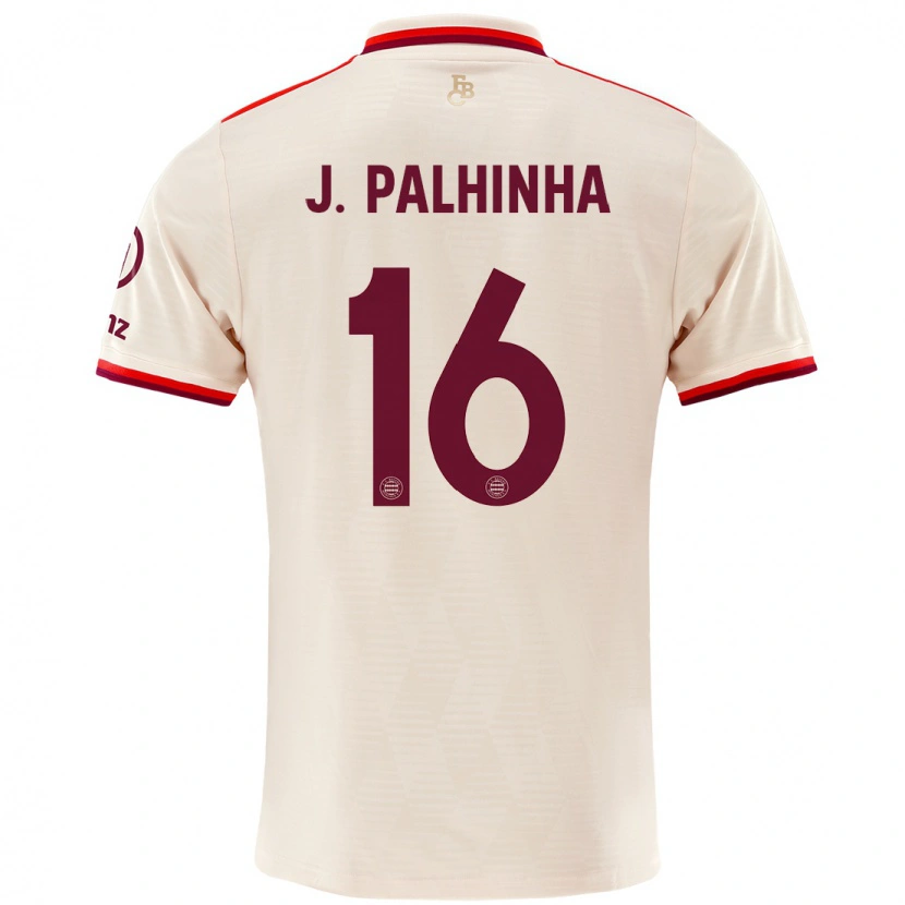 Danxen Damen João Palhinha #16 Leinen Ausweichtrikot Trikot 2024/25 T-Shirt