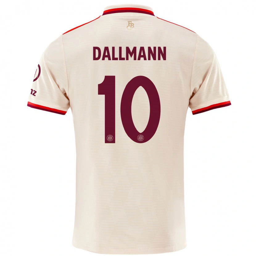 Danxen Damen Linda Dallmann #10 Leinen Ausweichtrikot Trikot 2024/25 T-Shirt