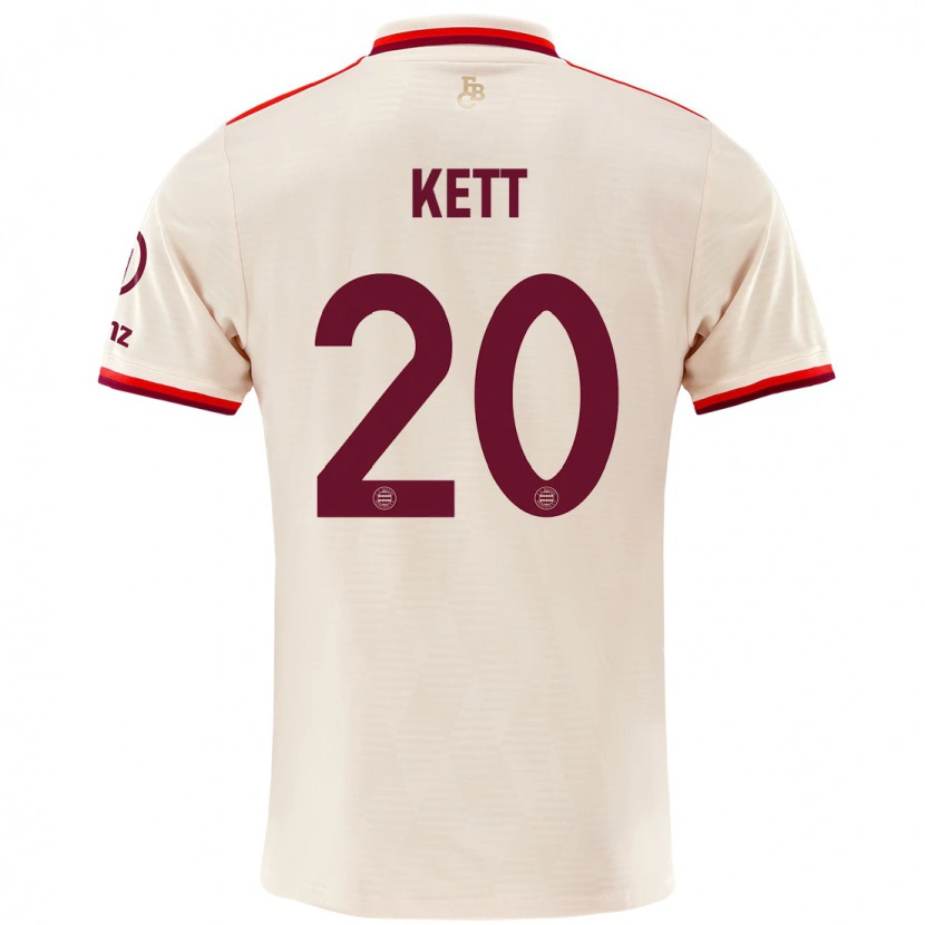 Danxen Damen Franziska Kett #20 Leinen Ausweichtrikot Trikot 2024/25 T-Shirt