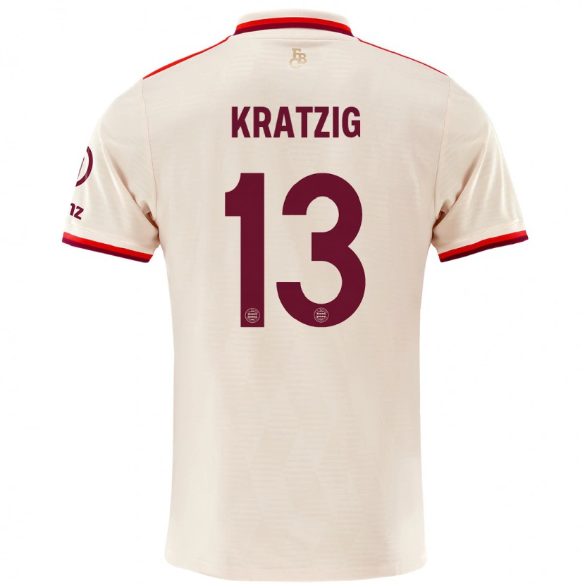 Danxen Damen Frans Kratzig #13 Leinen Ausweichtrikot Trikot 2024/25 T-Shirt