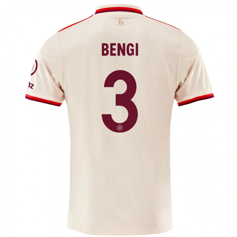 Danxen Damen Kaan Bengi #3 Leinen Ausweichtrikot Trikot 2024/25 T-Shirt