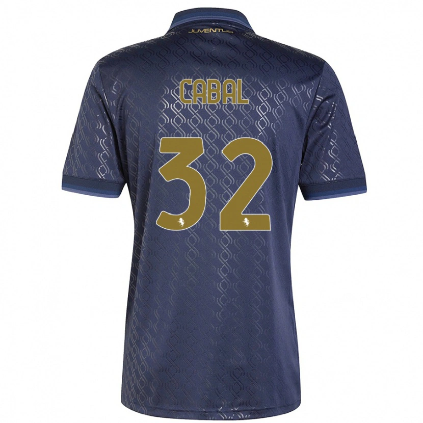 Danxen Damen Juan Cabal #32 Marineblau Ausweichtrikot Trikot 2024/25 T-Shirt