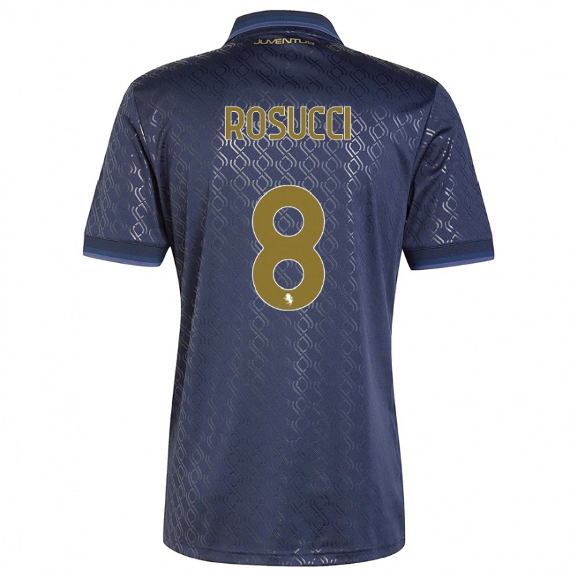 Danxen Damen Martina Rosucci #8 Marineblau Ausweichtrikot Trikot 2024/25 T-Shirt