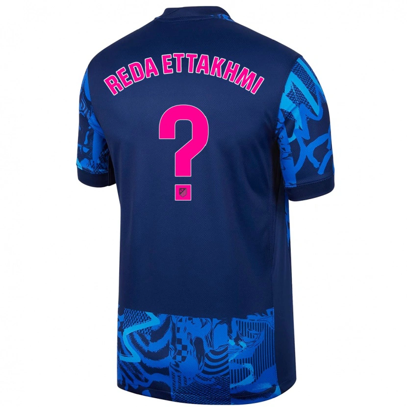 Danxen Damen Mohamed Reda Ettakhmi #0 Königsblau Ausweichtrikot Trikot 2024/25 T-Shirt
